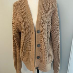 Banana republic cable knit cardigan